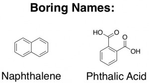 Naphthalene and phthalic acid