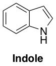 Indole produced by E. coli