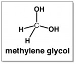 methylene glycol formaldehyde