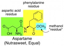 nutrasweet aspartame chemical structure