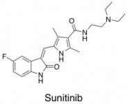 sunitinib inhibits growth of blood vessels anti cancer