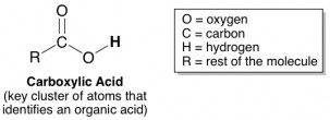 carboxylic acid functional group structure